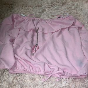 Pink blouse